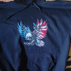 Patriotic Eagle Hoodie